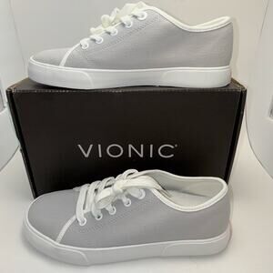 Vionic Oasis Vapor Canvas Lace Up Sneakers, Women's Size 8